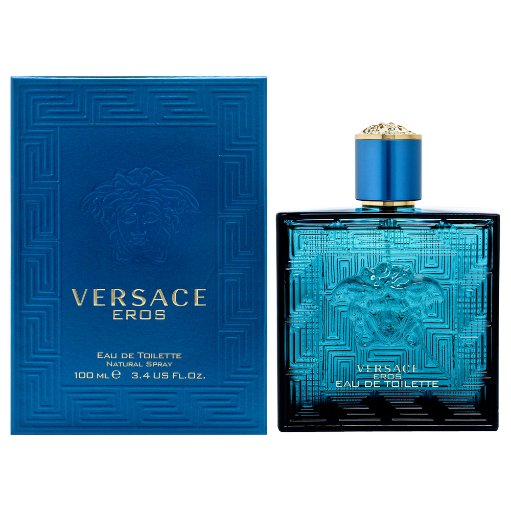 Versace Eros by Versace for Men 3.4 oz EDT Spray